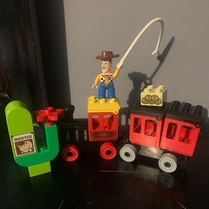 Lego Duplo Disney Toy Story Train Set 10894 Woody Missing Pieces